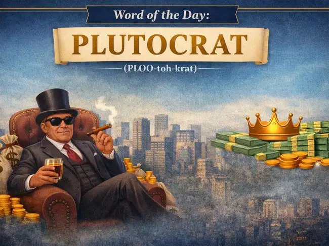 Word of the Day: Plutocrat - The Economic Times