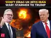 'This is not our war!': Starmer fires back after Trump&rsquo;s explosive warning to UK over Iran conflict