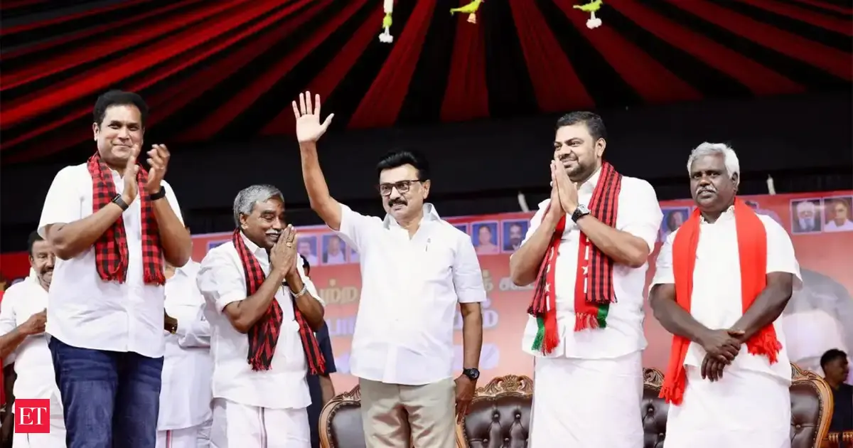 Lok Poll survey projects comfortable victory for DMK-led alliance with 40% vote share