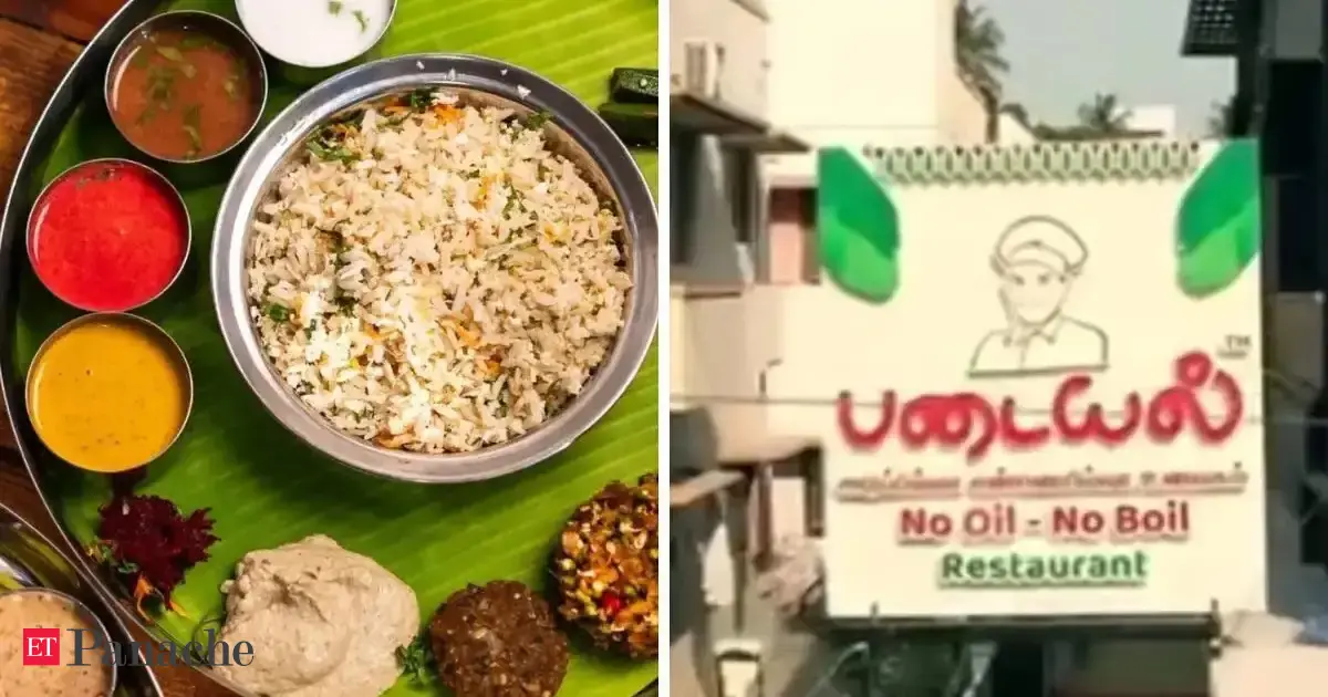 He cooks food without oil, serves dishes raw. Tamil Nadu chef’s healthy ...