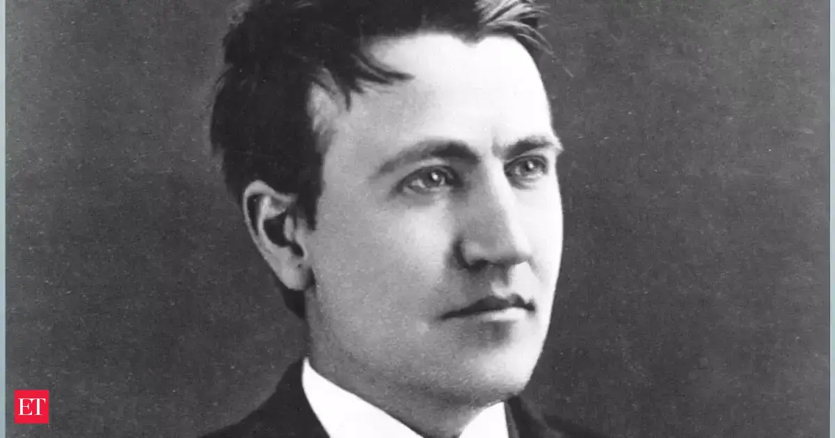 Quote of the day by Thomas Edison: 'I owe my success to the fact that I never had a...' Life lessons on career growth, life and human nature by American inventor, who created a world-record by having 1,093 patents
