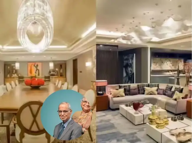 Four bedrooms, swimming pool, helipad: What’s inside Narayana Murthy ...