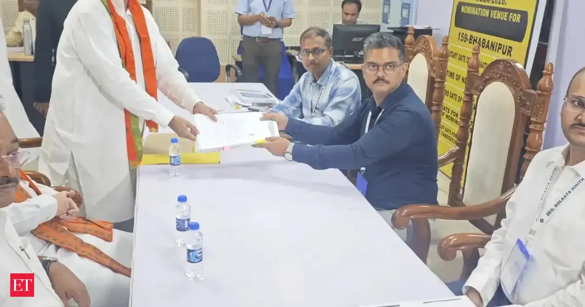 West Bengal Assembly elections 2026: BJP's Suvendu Adhikari files nomination for Bhabanipur seat