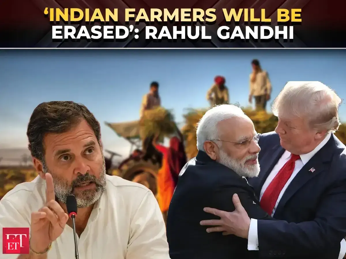 Assam polls: Rahul Gandhi says US-India agri deal will ‘crush and erase’ Indian farmers