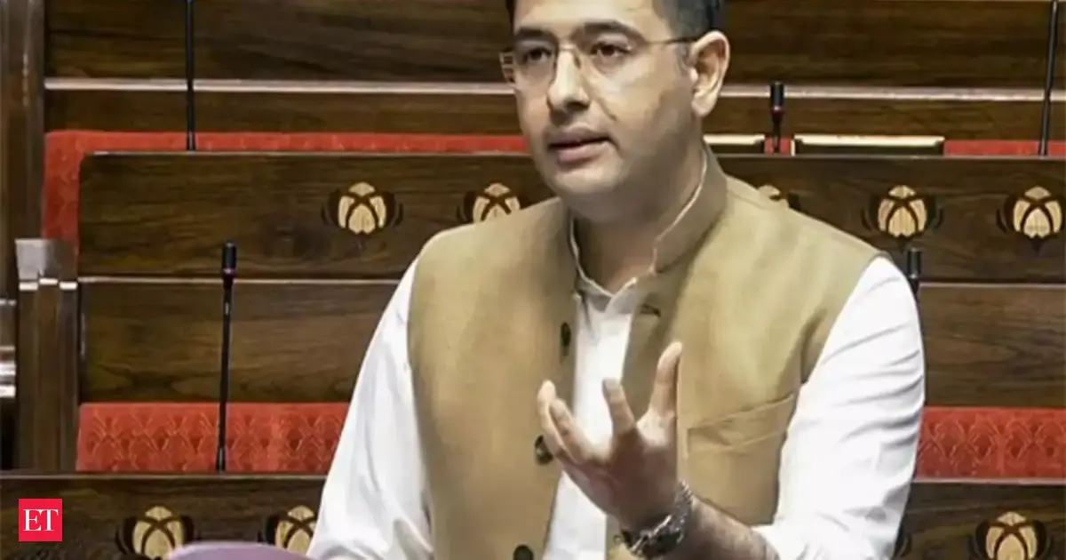 Evil eye emoji: Raghav Chadha’s cryptic post after AAP removes him as Rajya Sabha deputy leader