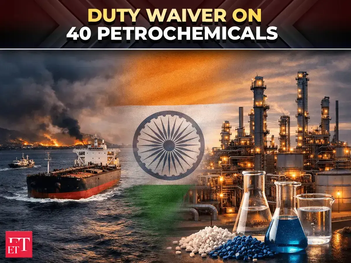 West Asia Conflict: India waives customs duty on 40 petrochemicals till 30 June