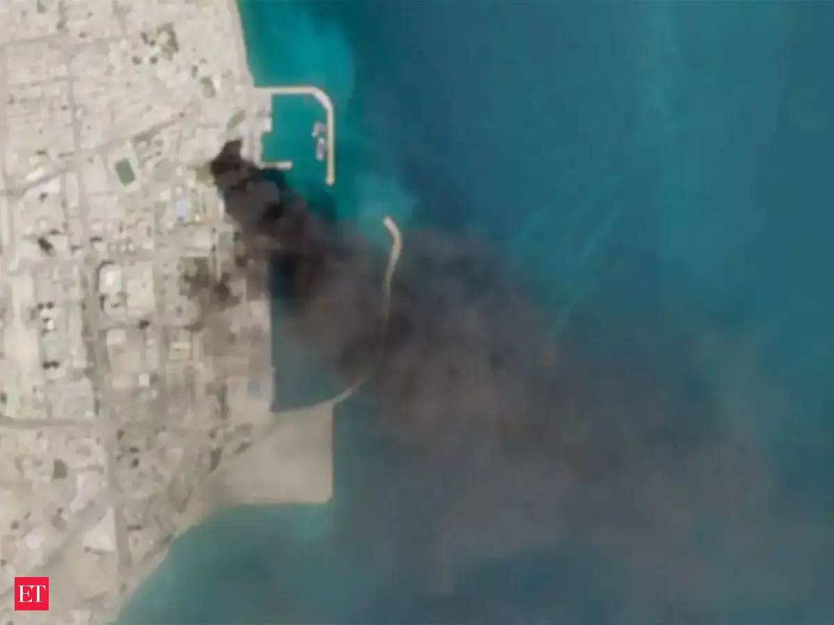 Middle East War: Fresh satellite images show destruction at Iran’s Qeshm port after US-Israeli attack