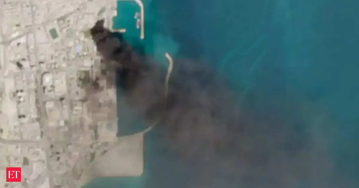 Middle East War: Fresh satellite images show destruction at Iran’s Qeshm port after US-Israeli attack