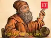 Quote of the day by Anaxagoras: 'Men would live exceedingly quiet if these two words, mine and thine, were...' - Pre-Socratic philosopher who challenged traditional Greek beliefs