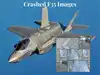 F-35 shot down: Viral images show wreckage of crashed fighter jet. Watch