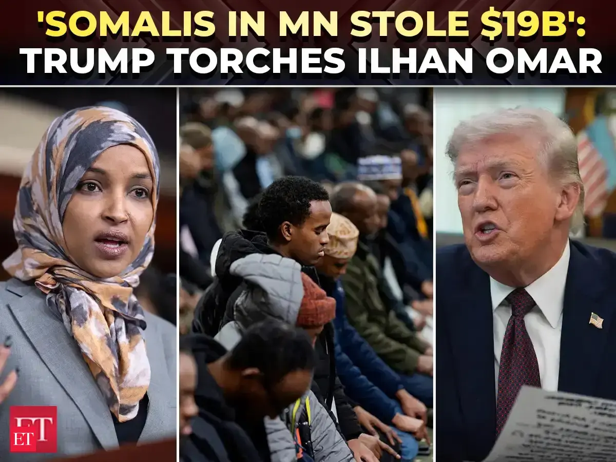 'Ilhan Omar's brother became her husband': Trump's SHOCKING rant against Somalis over $19B MN fraud