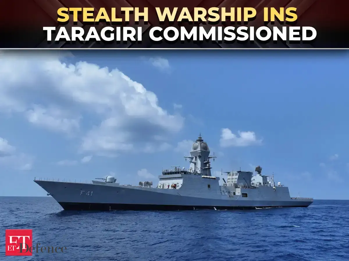 INS Taragiri Commissioned:  Project 17A stealth warship with BrahMos joins Indian Navy