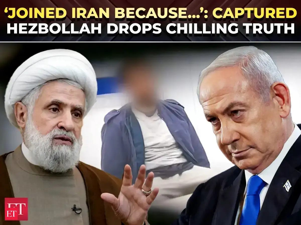 ‘You can’t say no…’: Hezbollah member captured by Israel reveals chilling reason of joining Iran war