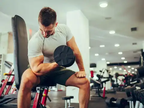 Concentration Curls for Peak Contraction