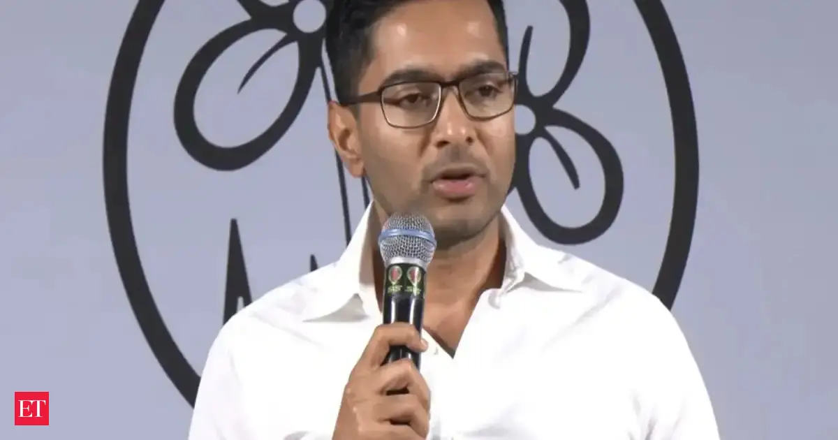 West Bengal polls: TMC’s Abhishek Banerjee says ‘Maa-Mati-Manush’ will triumph, counters BJP’s ‘double eng