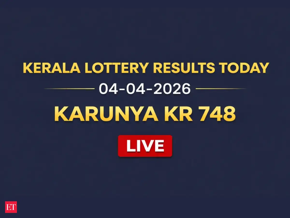 Kerala Karunya KR-748 lottery result out today, 04-04-2026; Check ₹1 crore first prize winner and complete list here