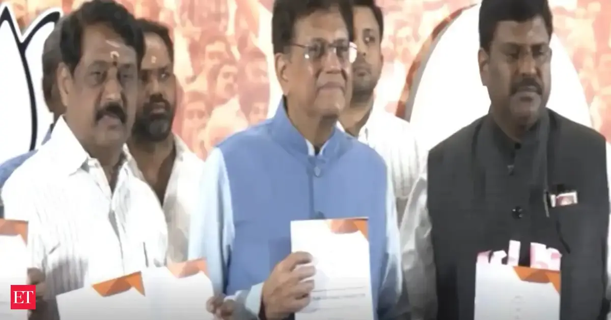 Piyush Goyal questions Tamil Nadu finances, unveils white paper, attacks DMK over 'family rule'