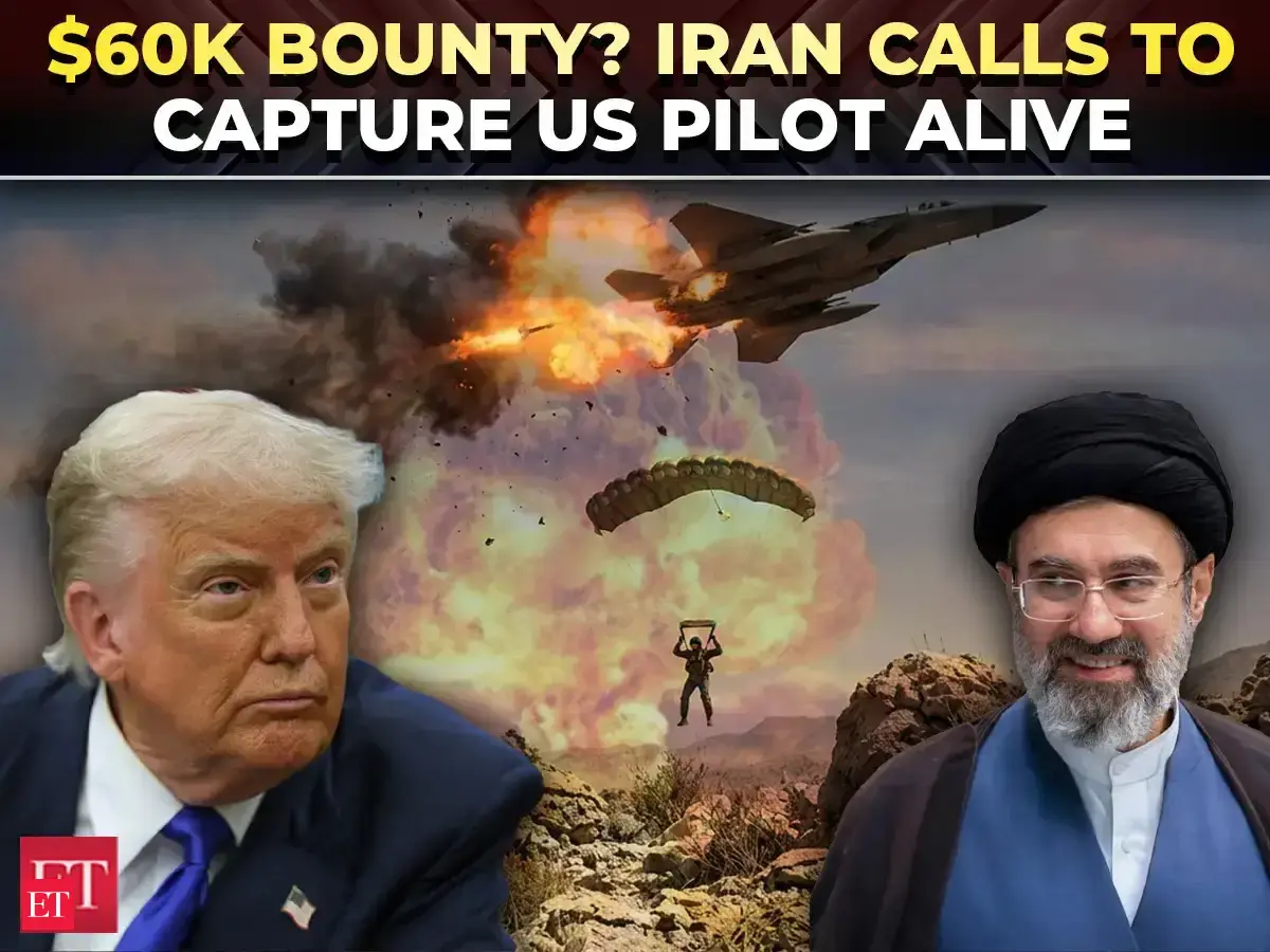 'Capture US pilot alive': Iran announces $60K bounty for pilot after Tehran claims it downed F-15E