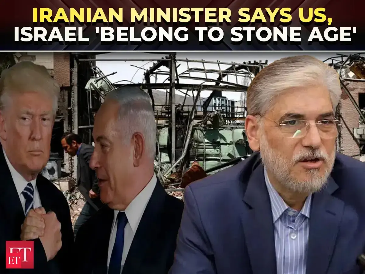 Iranian minister says US, Israel 'belong to Stone Age' after attack on Tehran university