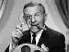 Quote of the day by George Burns: 'Happiness is having a large, loving, caring, close-knit family in another city.' Life lessons on relationships and happiness by popular American comedian