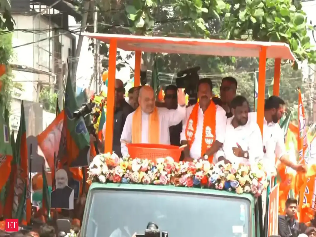Shah roadshow for BJP in Keralam polls