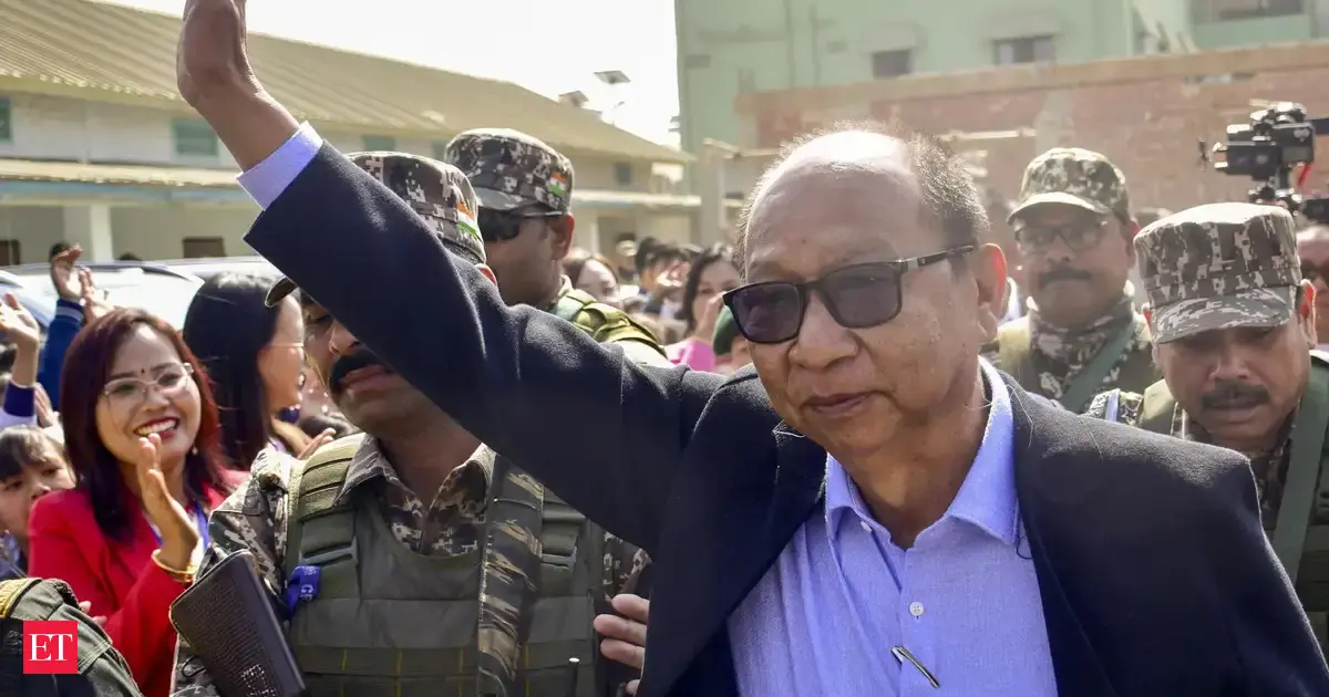 CM Yumnam Khemchand Singh credits PM Modi for safeguarding Manipur