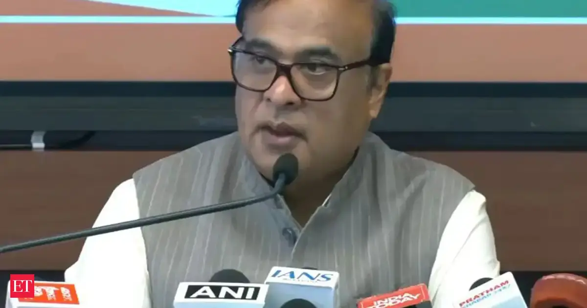 Assam CM alleges 'Pakistani link' in Khera-Gogoi pressers, says "11 Pakistan talk shows backed Congress win narrative"