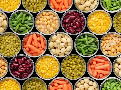 Canned Vegetables and Legumes