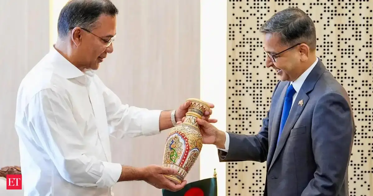 Indian envoy meets Bangladesh PM; signals positive, constructive ties