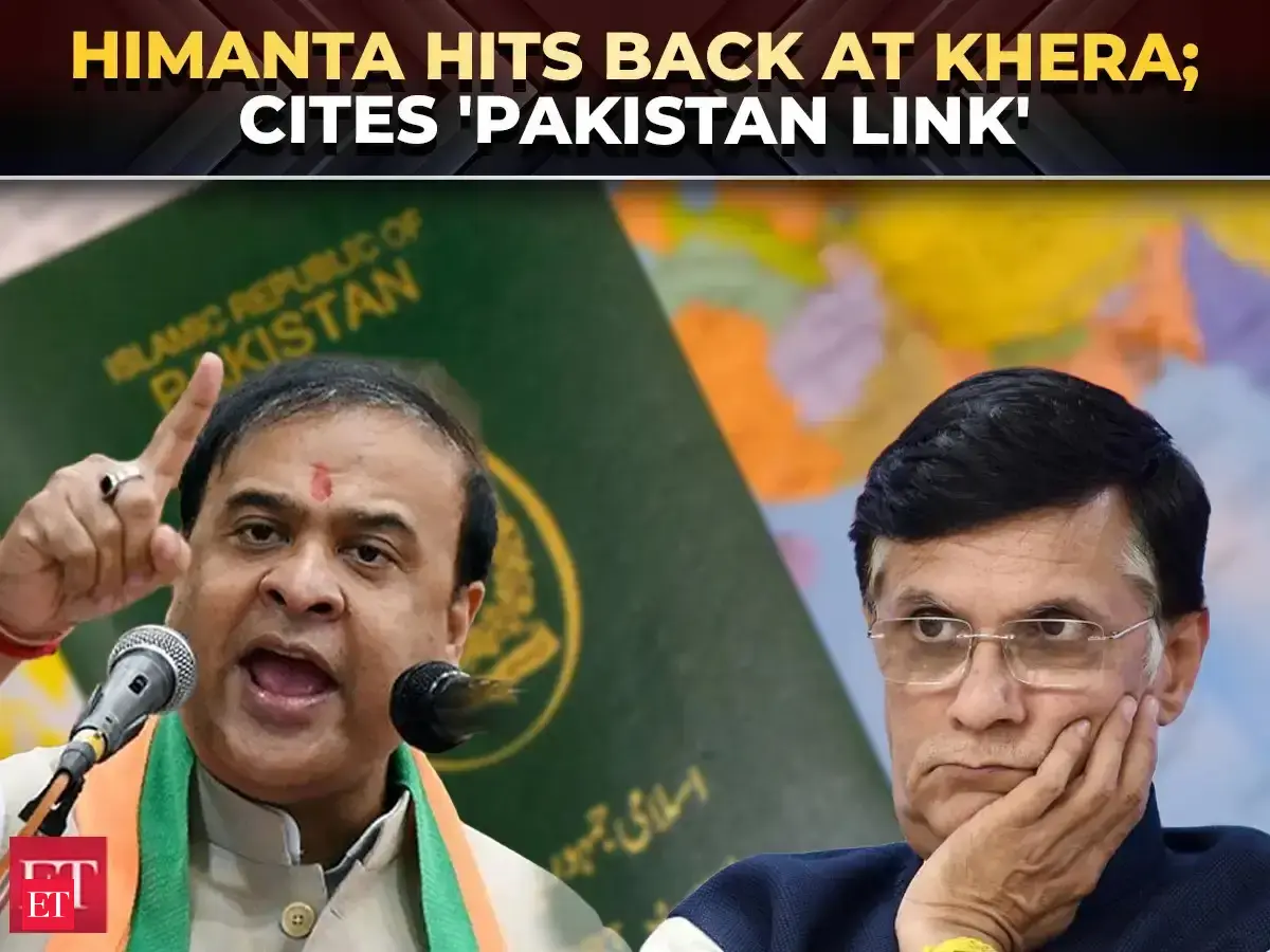 Khera alleges multiple passports for Assam CM’s wife; Sarma calls claims ‘fake’, cites Pakistan link