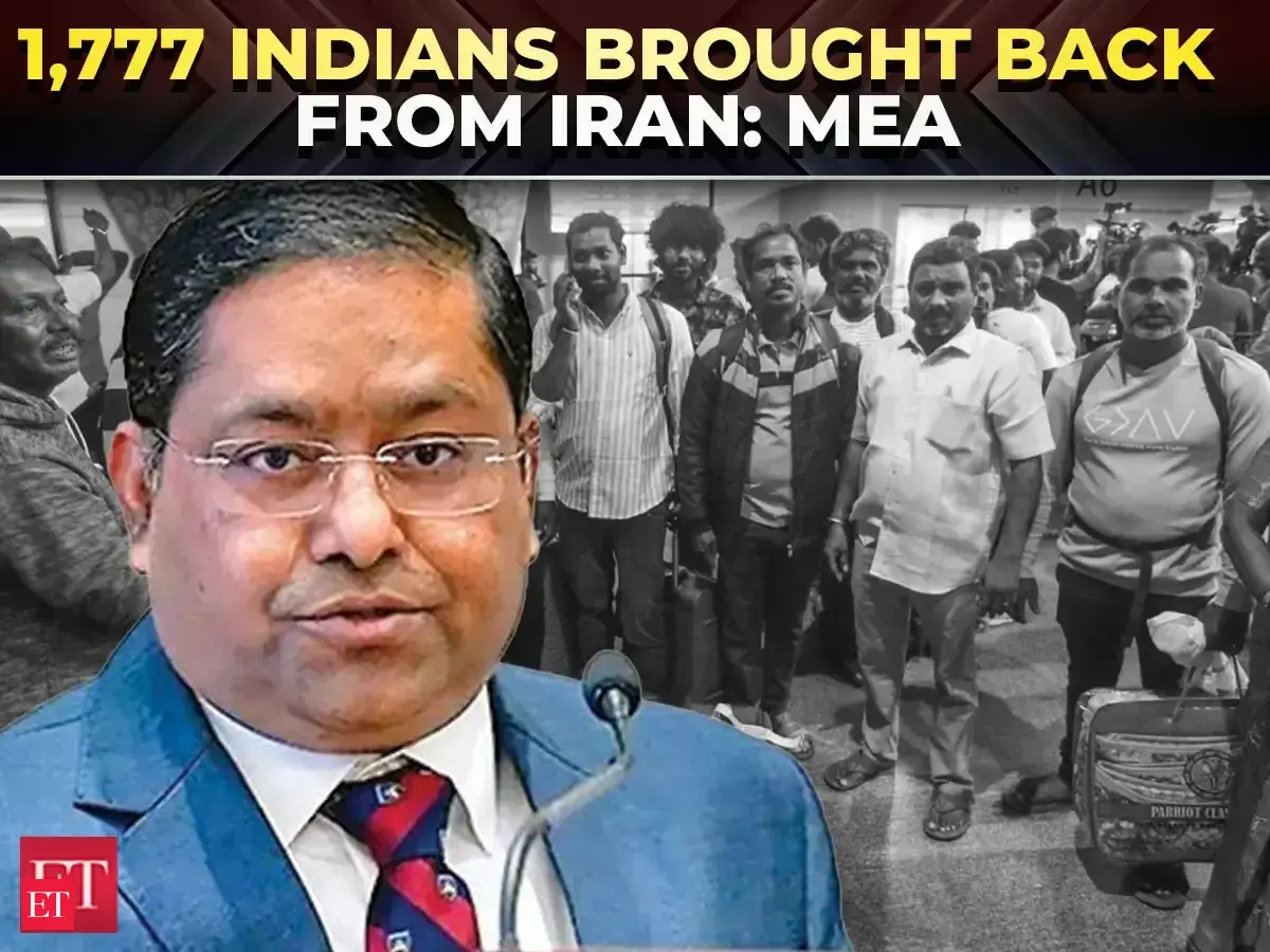 India brings back 1,777 nationals from Iran via Armenia, Azerbaijan amid conflict: MEA