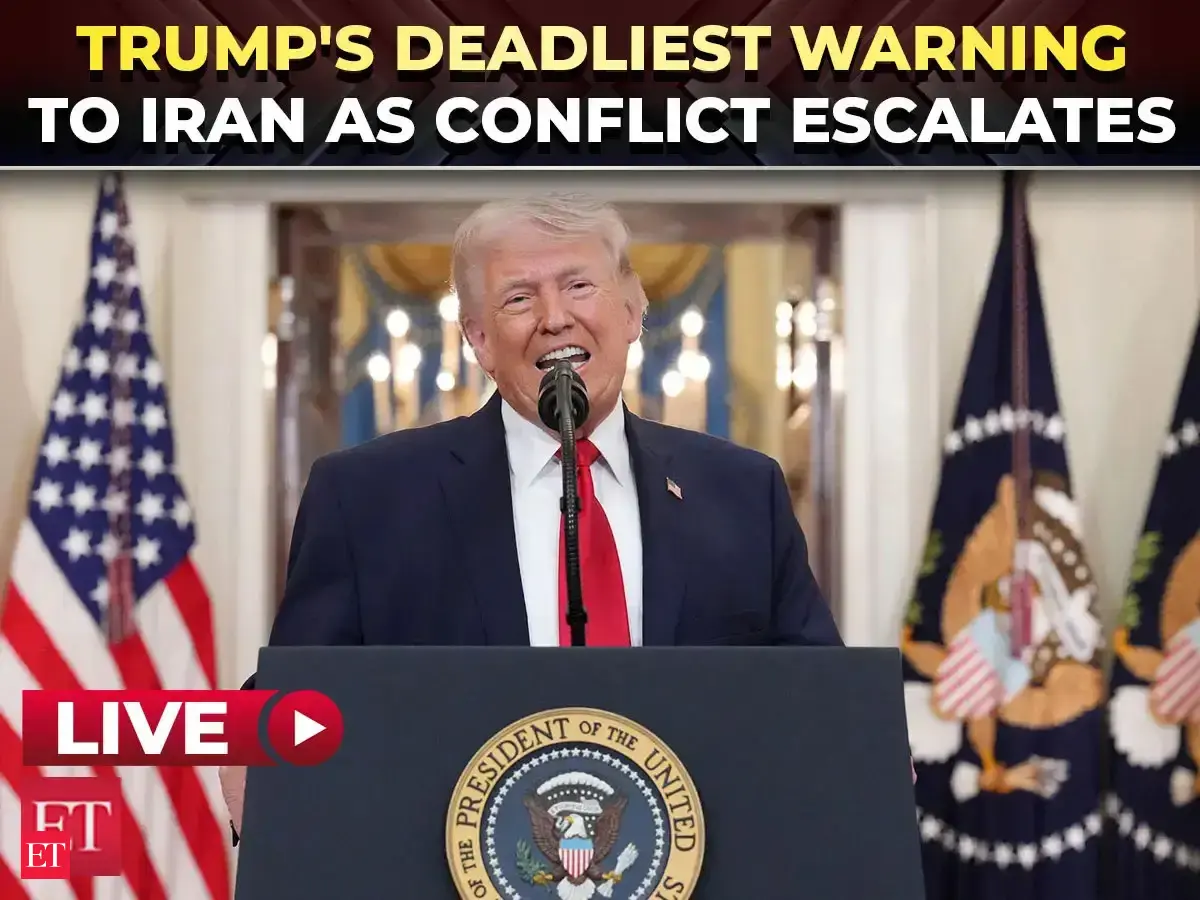 iran war: Trump LIVE: POTUS holds emergency address to the nation as ...