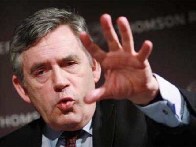 Gordon Brown got defeated in May 2010 elections