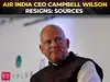 Air India CEO Campbell Wilson resigns after Ahmedabad crash, source says
