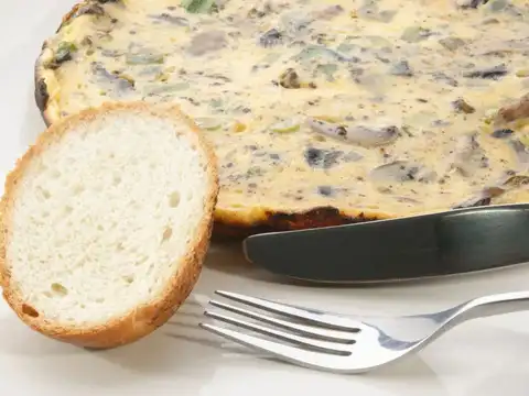 Egg and Mushroom Egg-White Frittata