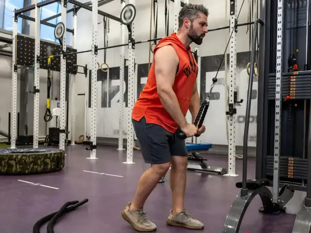 Cable Rope Pushdowns - 6 tricep workouts for better arm strength | The ...