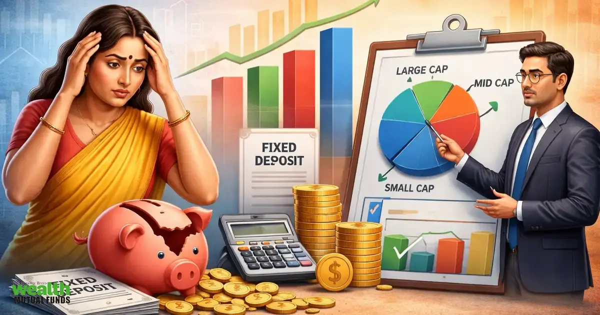 Portfolio in red after moving from FDs? Expert shares how to handle volatility and allocate smartly