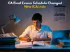 CA final exams reduced to two attempts a year: When does ICAI new rule comes into effect and the revised exam timetable