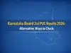 Karnataka Board 2nd PUC Results 2026: What if official website is not working? Check alternative ways to check scores