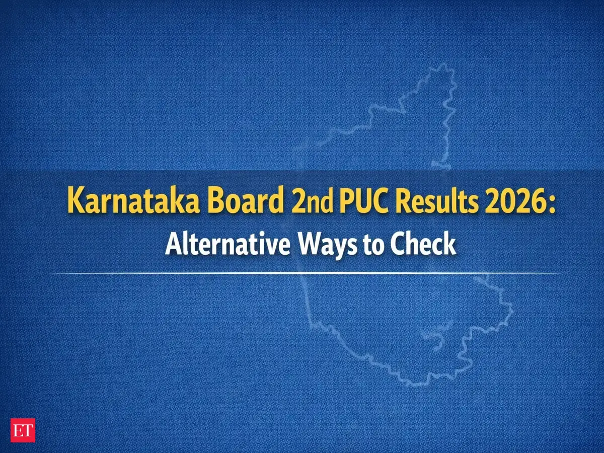 Karnataka Board 2nd PUC Results 2026: What if official website is not working? Check alternative ways to check scores