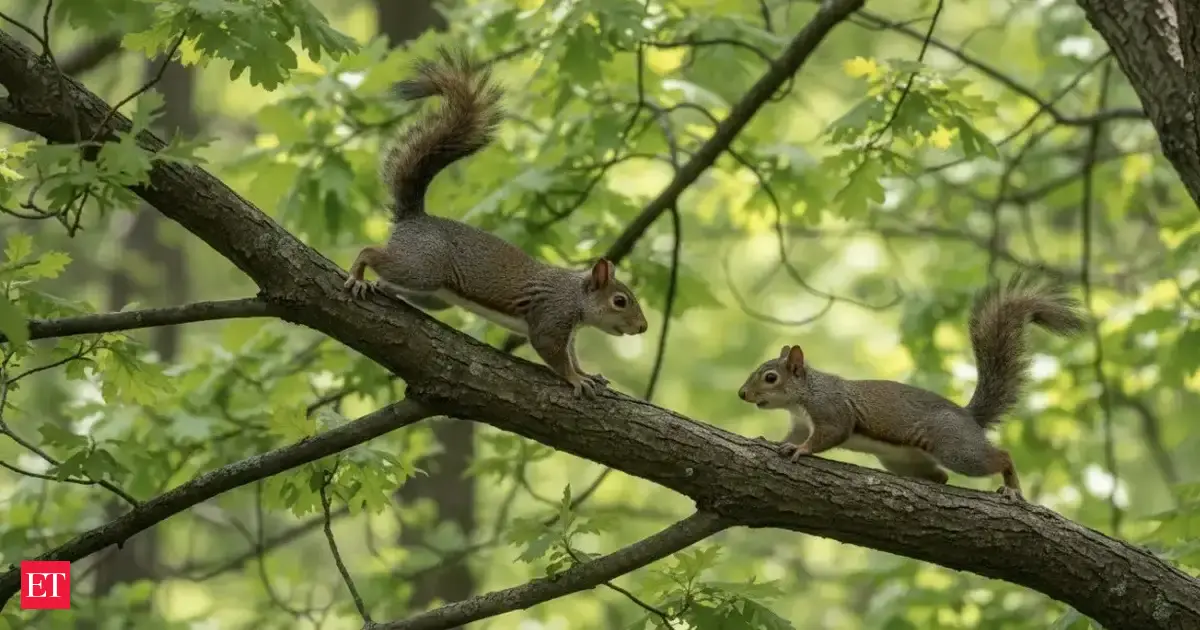 What Looks Like “Dancing” in Squirrels Is Actually a High-Stakes Mating ...