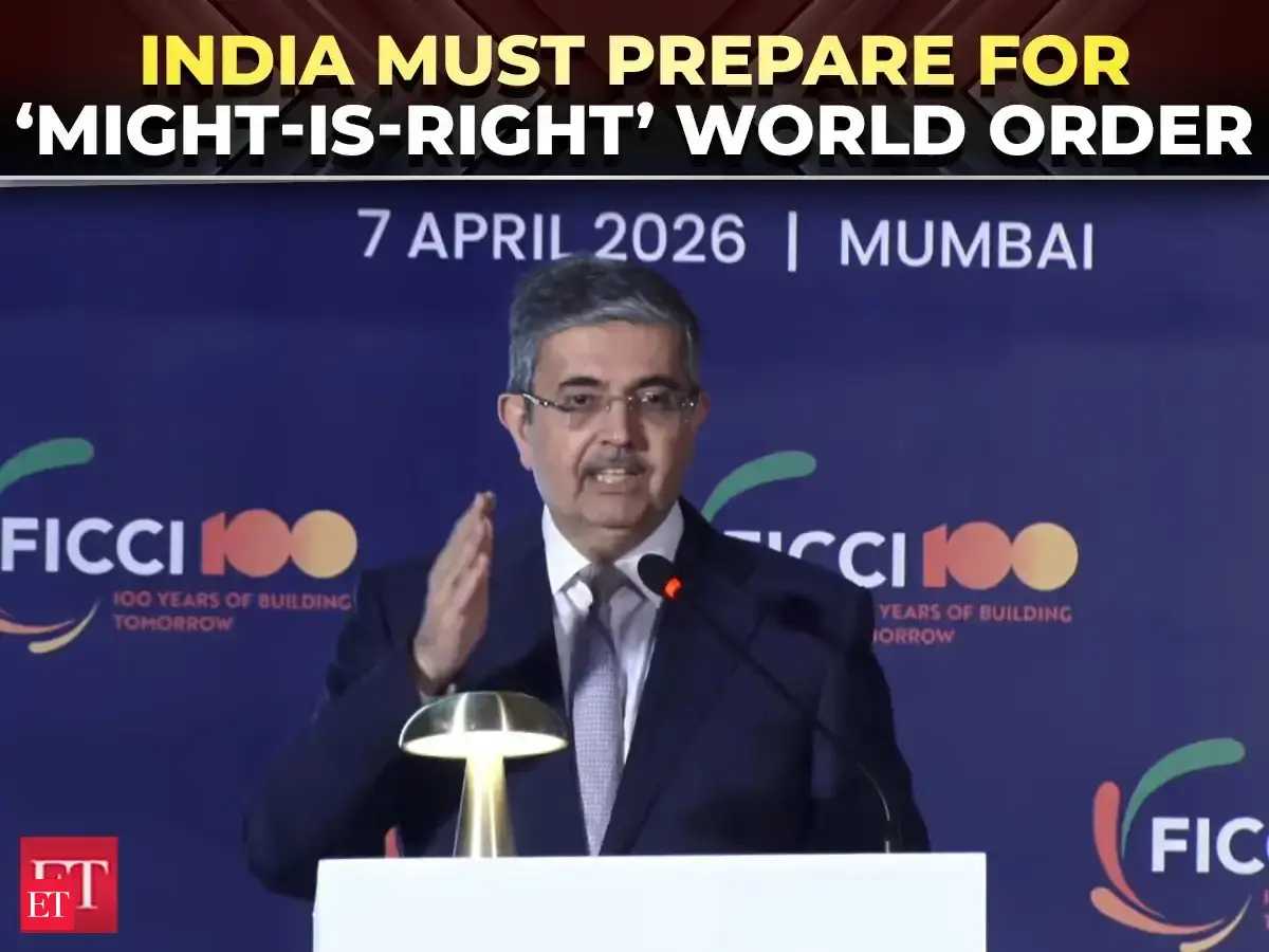 'Whoever wins war keeps spoils': Uday Kotak's Trump reference for anticipating a world of tomorrow