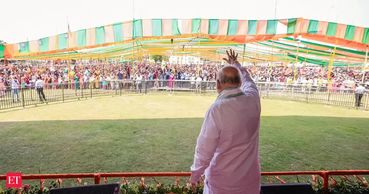 Amit Shah vows end to infiltration in Assam, Bengal under NDA