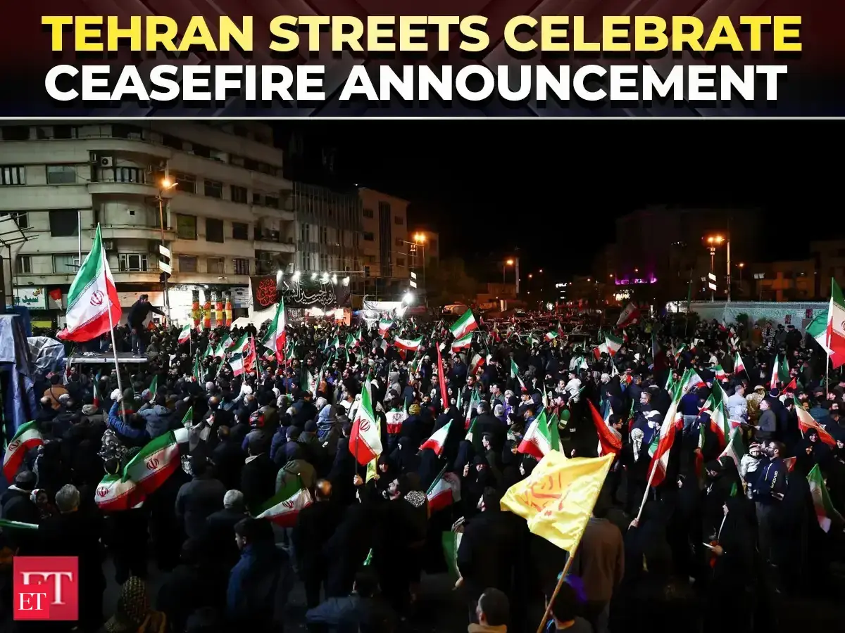 US-Iran ceasefire: Tehran celebrates as Trump agrees to two-week truce