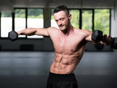 Dumbbell Lateral Raises (The Width Creator)