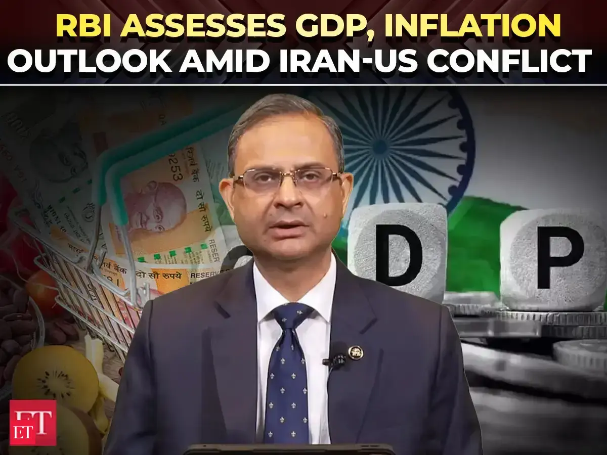 RBI retains FY26 GDP at 7.6%; sets FY27 growth at 6.9%, inflation at 4.6% as war risks mount