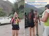 Watch: Haryana woman fights with Rishikesh police after being stopped from drinking on the banks of the Ganga