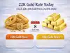 22k gold rate today: Check 22K, 24K gold prices (April 8, 2026) on Tanishq, Malabar Gold & Diamonds, Kalyan Jewellers, Joyalukkas and IBJA