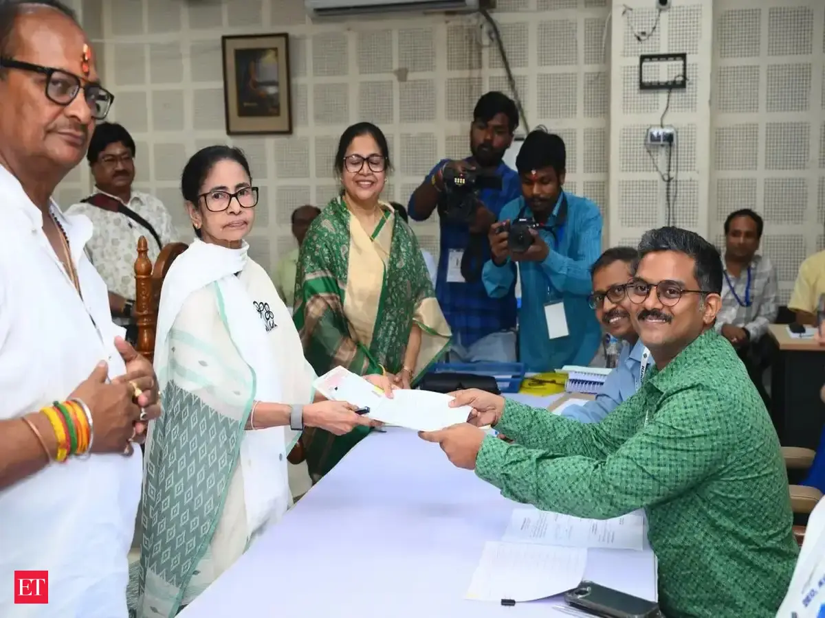 West Bengal polls: CM Mamata Banerjee files nomination