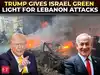 'Separate skirmish': Trump backs Israel as Tel Aviv launches its biggest strikes in Lebanon